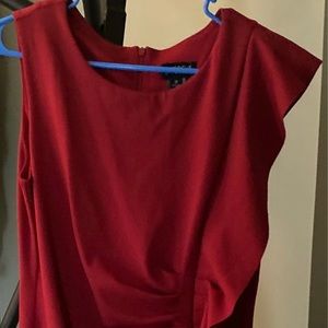 Brand new never worn tags not included size L red holiday/work/cktl dress